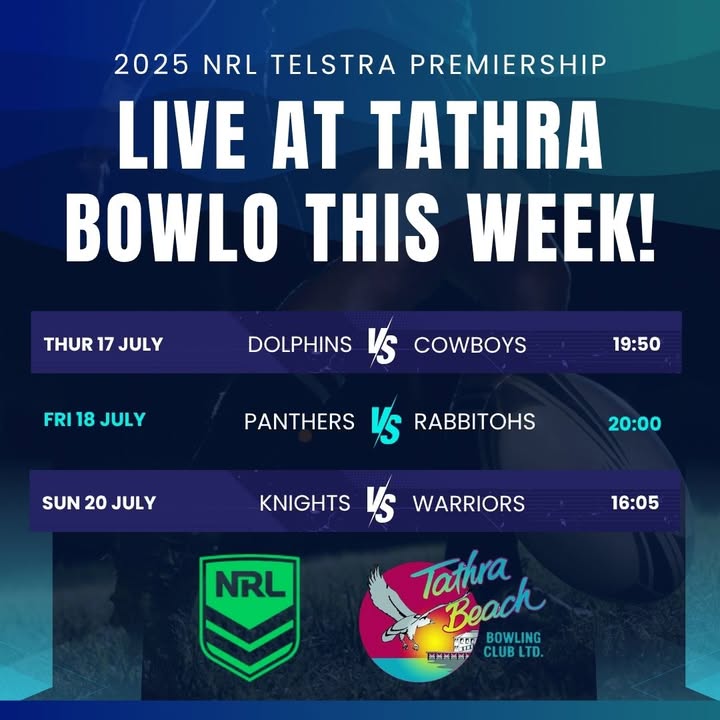 Featured image for “Live & Loud NRL Games at Tathra Beach Bowling Club: The Ultimate Footy Hangout”
