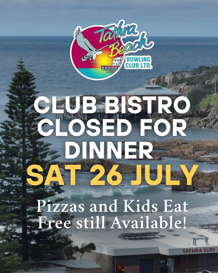Featured image for “Kids Eat Free: Enjoy Pizza Night at Tathra Beach Bowling Club”