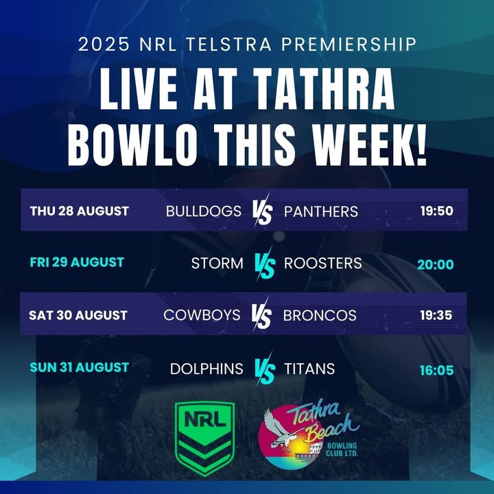 Featured image for “NRL Action at Tathra Bowlo: Live & Free Footy Fun for Sports Fans”