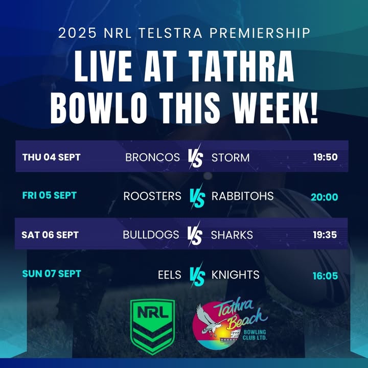 Featured image for “NRL Footy Action at Tathra Bowlo: Grab Your Mates for a Week of Footy Vibes”