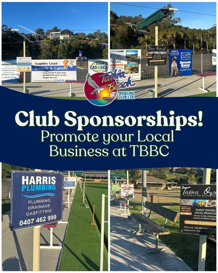 Featured image for “Become a Sponsor at Tathra Beach Bowling Club”