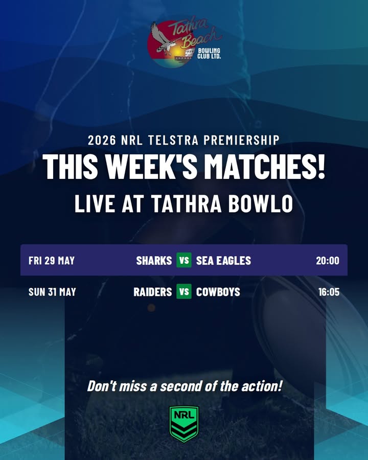 Featured image for “Watch the 2026 NRL Telstra Premiership Live at Tathra Bowlo”