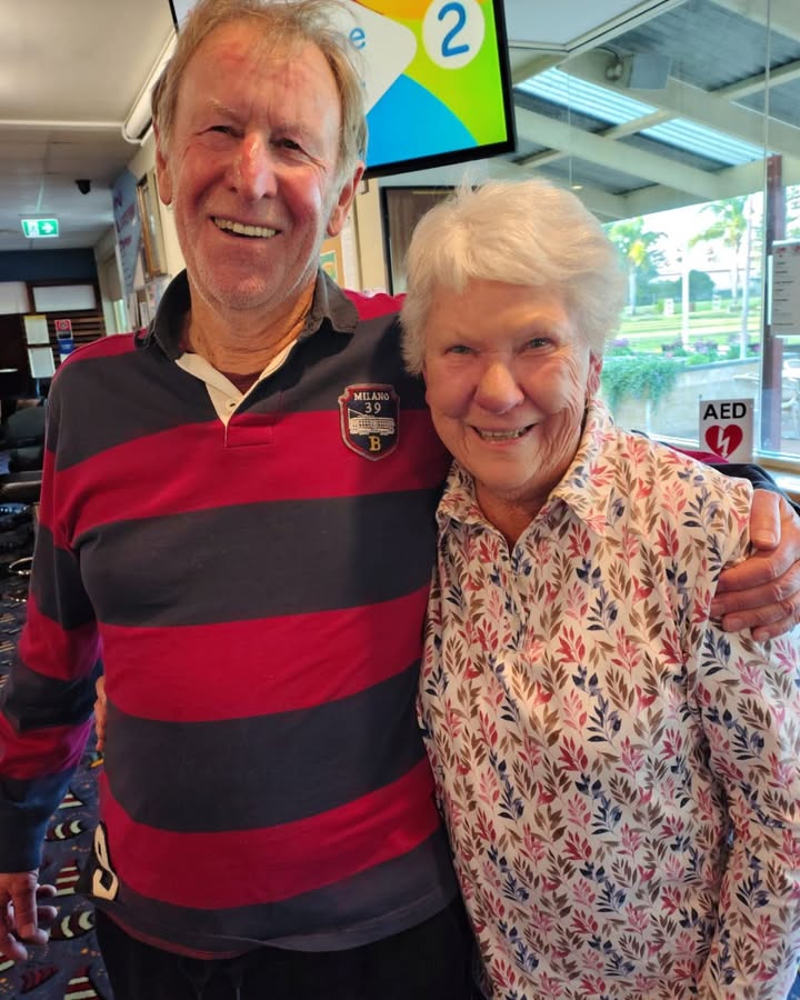 Featured image for “Wednesday Bowls Winners Rob and Mary at Tathra Beach Bowling Club”