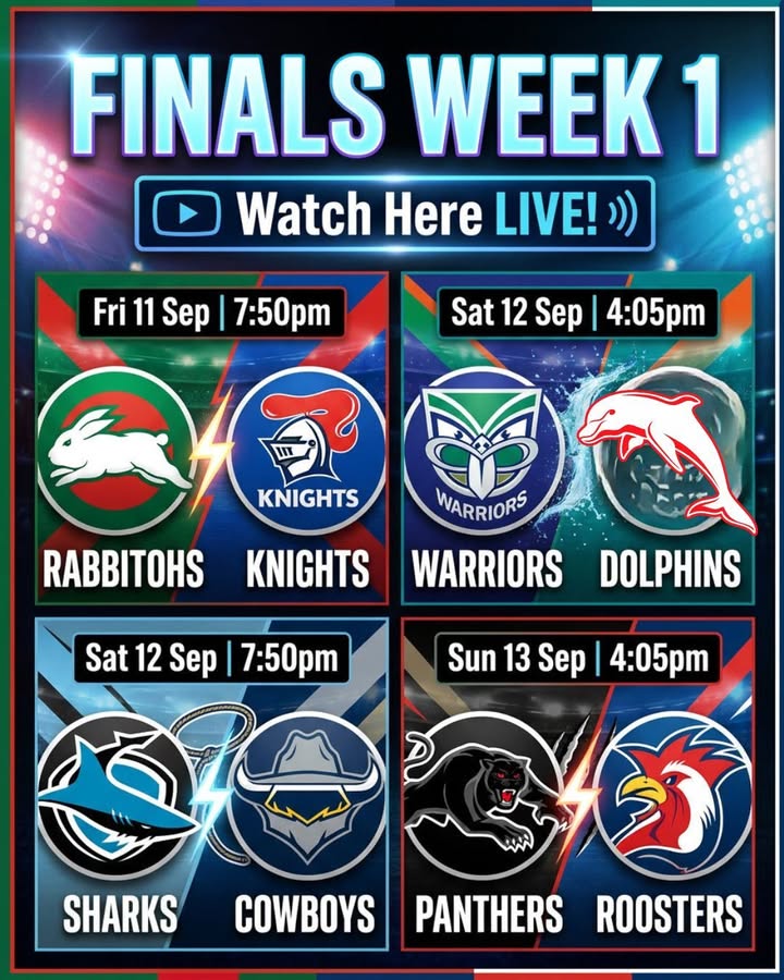 Featured image for “NRL Finals Week 1 Live at Tathra Beach Bowling Club”