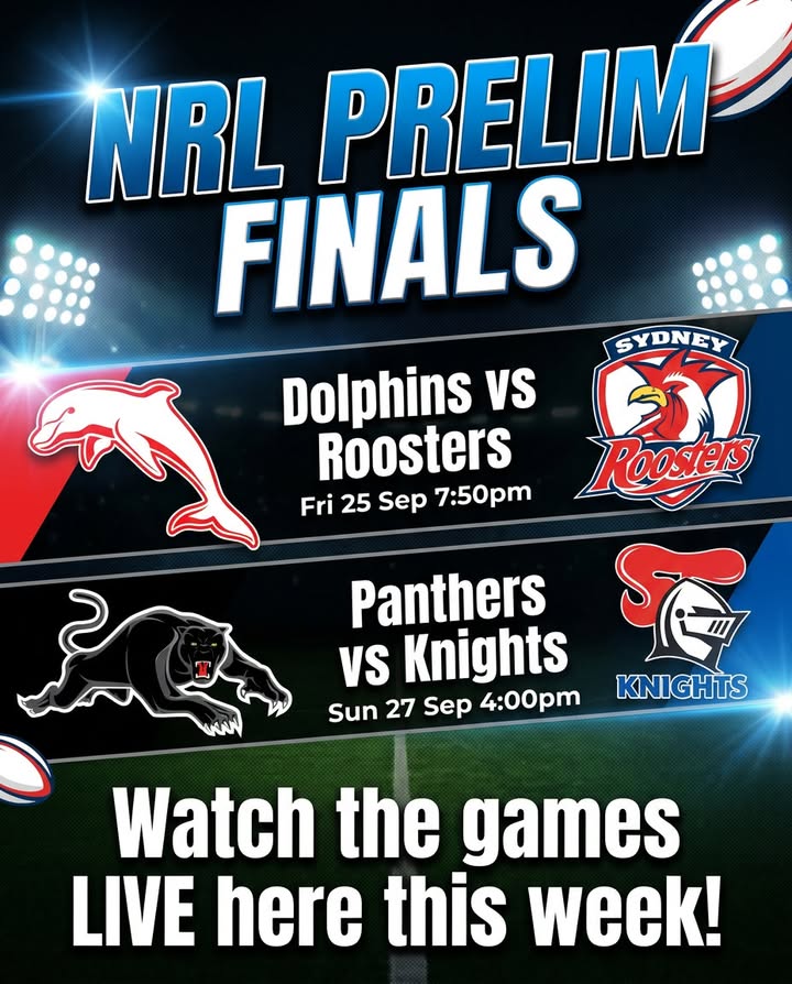 Featured image for “NRL Prelim Finals Live at Tathra Beach Bowling Club”
