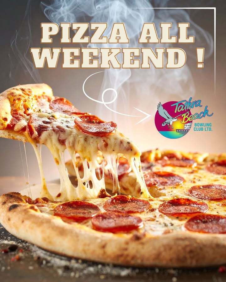 Featured image for “Pizza Now Open Fridays to Sundays at Tathra Beach Bowlo”