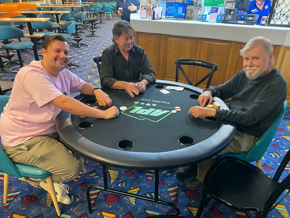 Featured image for “Pupil Beats Teacher at TBBC Poker, Pizza and Pie Night”
